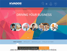 Tablet Screenshot of kvados.cz